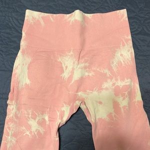 Allure Pink Tie Dye Leggings